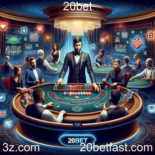 Experiência Imersiva no Cassino Ao Vivo do 20bet